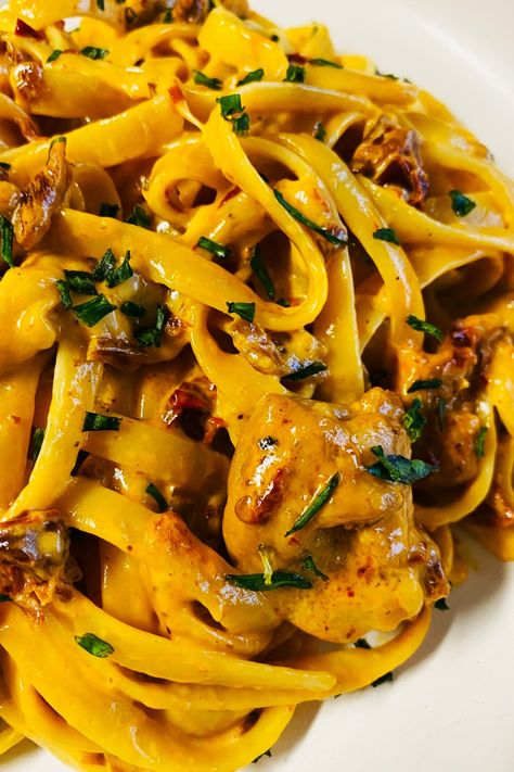 pasta in a dish Chicken In Adobo Sauce, Chipotle Steak Pasta, Chipotle Peppers Recipes, Adobo Pepper Recipe, Chipotle Cream Sauce Pasta, Chipotle Alfredo Sauce, Chipotle Alfredo Pasta, Chipotle In Adobo Sauce Recipes, Chipotle Chili In Adobo Sauce Recipes