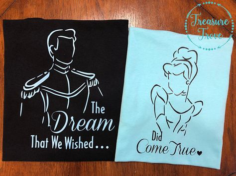 https://www.etsy.com/listing/589851166/cinderella-prince-charming-matching?ga_order=most_relevant&ga_search_type=all&ga_view_type=gallery&ga_search_query=disney%20couple%20shirts&ref=sr_gallery-1-44 Princess Birthday Party Decorations Diy, Couples Disney Shirts, Cinderella Prince Charming, Cinderella Shirt, Ladies Tank Tops, Cute Disney Shirts, Couples Disney, Disney Anniversary, Prince Shirt