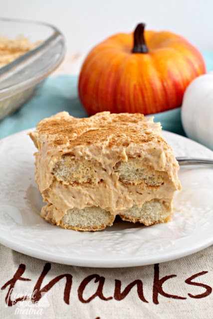 Frugal Foodie Mama: Pumpkin Chai Tiramisu Pumpkin Chai Tiramisu Recipe, Chai Tiramisu, Dessert For Fall, Chai Spices, Just Pies, Pumpkin Chai, Cheese Pumpkin, Vanilla Chai, Pumpkin Latte