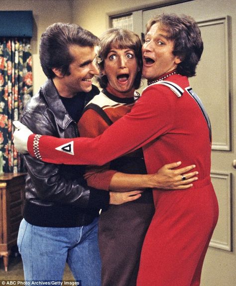 Happy Days Tv Show, Penny Marshall, Henry Winkler, The Fonz, Laverne & Shirley, Mork & Mindy, Abc Photo, Christopher Reeve, Classic Television