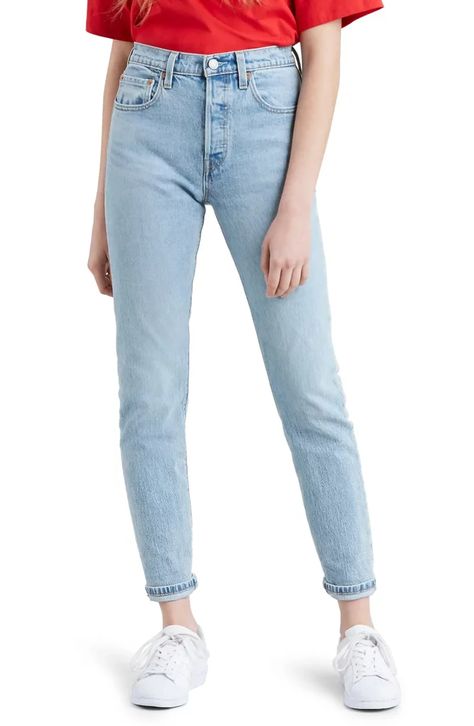 Best Memorial Day Clothing Sales | 2022 | POPSUGAR Fashion Jeans Store, Jeans Outfit Summer, Cropped Flare Jeans, Jean Trends, Levis Women, Levi's 501, Light Denim, Tango, Look Fashion