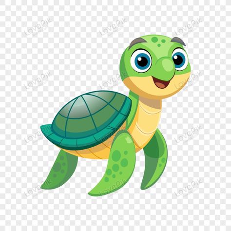 Baby Sea Turtle Cartoon On White Background Sea Turtle Cartoon, Sea Turtle Clipart, Water Png, Turtle Cartoon, Water Vector, 2000 Cartoons, Baby Sea Turtles, Cartoon Turtle, Baby Sea Turtle