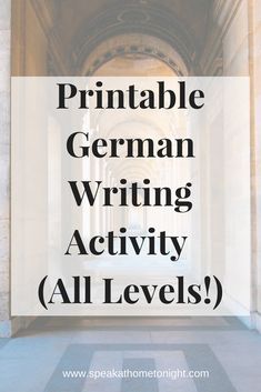 German Writing, German Phrases Learning, Language Journal, German Resources, Study German, German Study, German Phrases, Importance Of Time Management, Learning German