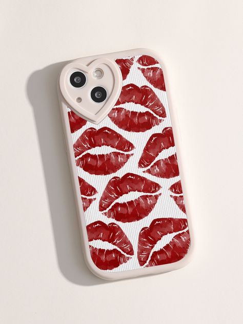 Customized Iphone Case, Cute Red Phone Cases, Phone Cases For Red Iphone, Iphone 15 Cases, Red Phone Case, Y2k Phone Case, Phone Case Pattern, Red Iphone Case, Creative Iphone Case