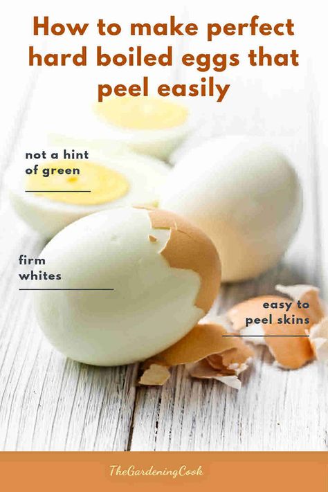 Easy Peel Boiled Eggs, Creative Egg Recipes, Hard Boiled Eggs Easy Peel, Peeling Boiled Eggs, Easy Hard Boiled Eggs, Cooking Hard Boiled Eggs, Perfect Boiled Egg, Egg Nutrition, Peeling Hard Boiled Eggs