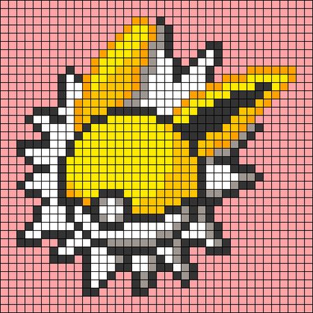 Patterns page 4 | BraceletBook Eevee Perler, 32x32 Pixel Art Grid, Perler Bead Pokemon Patterns, Pixel Pokemon, Mentor Mentee, Perler Designs, Pokemon Pixel, Modele Pixel Art, Pokemon Bead