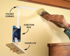 How to Hide Wiring: Speaker and Low-Voltage Wire (DIY) | Family Handyman Hiding Speaker Wires, Wiring Speakers, Diy Hiding Places, Speaker Building, Hide Wires, Wire Diy, Tech Home, In Wall Speakers, Diy Electrical