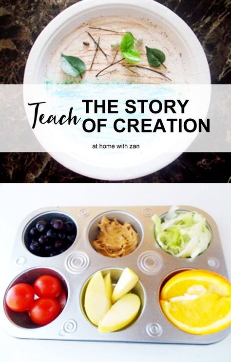 Creation Object Lesson For Preschoolers, Creation Sunday School Crafts, Creation Story Activities For Kids, Creation Crafts For Preschool, Gods Creation Crafts, Creation Bible Lessons, Story Of Creation, Creation Activities, Bible Study Activities