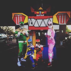 Power Rangers Trunk Or Treat Ideas, Power Ranger Truck Or Treat, Power Rangers Decorations, Power Rangers Trunk Or Treat, Trunk Ideas, Trunk Or Treat Ideas, Halloween Foods, Ranger Truck, Halloween Food Treats