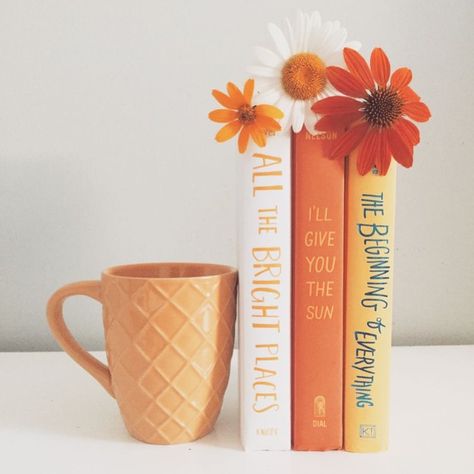 Book Flatlay, Book Photography Instagram, The Beginning Of Everything, All The Bright Places, Orange Book, Bookstagram Inspiration, Book Instagram, Aktivitas Montessori, Halloween Orange