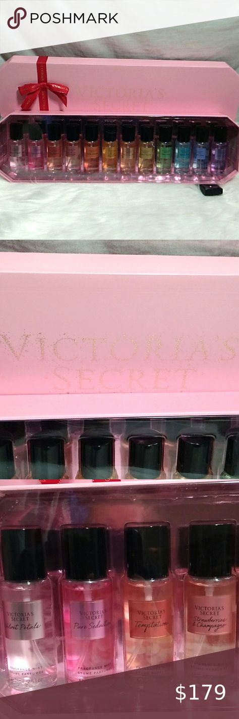 RARE! NWT Victoria's Secret The Ultimate Mist Exploration Set 12 2.5oz. Birthday Special, You Deserve It, Fragrance Mist, You Deserve, Special Gift, Wedding Gift, Mist, Victoria's Secret, Fragrance