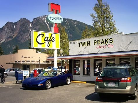 If you want to enjoy some of Washington's small town charms, don't miss visiting some of the very best, with… North Bend Washington, Twin Peaks Inspired, Black Lodge, Washington Travel, Western Washington, Pacific Nw, Twin Peaks, Iconic Movies, Washington State