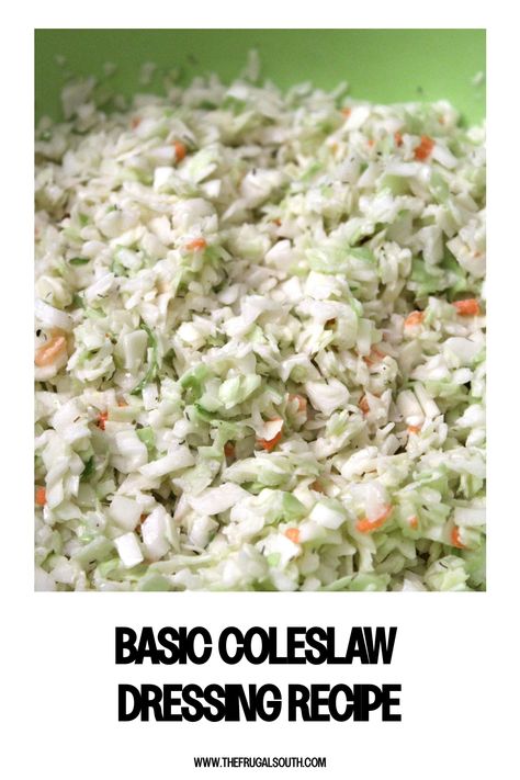 Looking for the perfect homemade coleslaw dressing recipe to elevate your salads? Try this easy coleslaw dressing recipe with a tangy touch of vinegar. This basic coleslaw dressing is simple to make and adds a delicious flavor to your favorite veggies. Whip up a batch today and enjoy a refreshing twist on classic coleslaw! Home Made Cole Slaw Dressing, Easy Coleslaw Dressing, Homemade Coleslaw Dressing, Coleslaw Dressing Recipe, Classic Coleslaw, Vinegar Coleslaw, Easy Coleslaw, Coleslaw Recipe Easy, Slaw Dressing