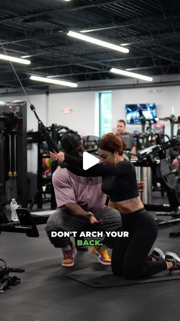 HURRICANE | Online Coach🇬🇭🇺🇸 on Instagram: "Mastering the Cable Crunch for Core Strength! 

Cable crunches make a great alternative to regular crunches without equipment.  You’ll still be working your abs, but instead of lying on your back, you’ll kneel in front of the cable machine.

One big plus of cable crunches is the ability to put more load on your abs. By moving more weight, you get a better workout in less time and with fewer reps.

Focus on maintaining good upper body control and avoid arching your back unnecessarily, it puts a lot more stress on your back and should be avoided.

Also focus on driving your elbows towards your knee while’s bracing your core, keep the tension throughout the movement.

I hope this helps 💪🏿

Wearing the new varsity jersey and pumper pants from @ Arching Your Back, Cable Crunches, Cable Abs, Ab Crunch, Body Control, Cable Machine, Core Strength, Online Coaching, The Movement