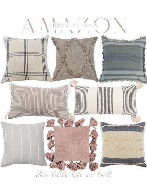 Amazon throw pillows! Amazon, Amazon home, home decor, seasonal decor, home favorites, Amazon favorites, home inspo, home improvement Follow my shop @thislittlelifewebuilt on the @shop.LTK app to shop this post and get my exclusive app-only content! #liketkit #LTKSeasonal #LTKhome #LTKstyletip @shop.ltk https://liketk.it/4fxfj Throw Pillows Amazon, Amazon Pillow Covers, Amazon Throw Pillows, Pillows Amazon, Amazon Favorites, Little Life, Home Inspo, Amazon Home, Amazon Finds