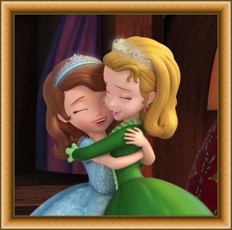 Sofia and Amber Sofia The First Videos, Princess Elena Of Avalor, Disney Cartoon Movies, Princesa Sophia, Disney Princess Sofia, Princess Sofia The First, Photo Arrangement, Princess Sophia, Cartoon Fan