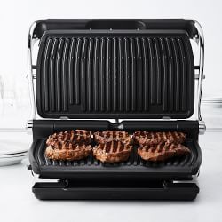 All-Clad 5-Level Electric Indoor Grill with AutoSense™, XL Indoor Grill Recipes, Summer Cocktail Menu, Indoor Electric Grill, Grilling Guide, Grilling Menu, Indoor Grill, Cheese Tasting, Grill Plate, Built In Grill