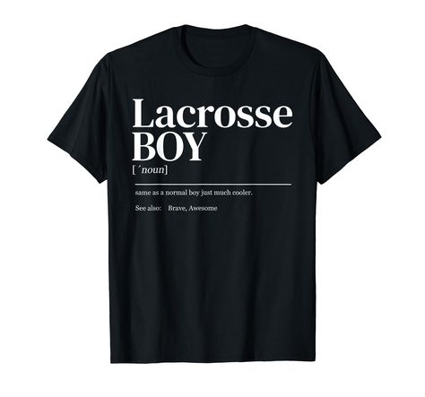 PRICES MAY VARY. Solid colors: 100% Cotton; Heather Grey: 90% Cotton, 10% Polyester; All Other Heathers: 50% Cotton, 50% Polyester Imported Pull On closure Machine Wash Funny Lacrosse quote definition men youth boy. Relax and throw this lacrosse motif on and grab your lacrosse sticks, shorts, gloves, balls, and the rest of your lacrosse gear. Just Re Lax Funny Lacrosse Shirts is a great gift for the lacrosse boy in your life. Great gift for lacrosse players & lacrosse supporters. Lightweight, Cl Goalie Quotes, Quote Definition, Lacrosse Quotes, Lacrosse Goalie, Lacrosse Gear, Lacrosse Shirts, Lacrosse Boys, Lacrosse Gifts, Lacrosse Mom