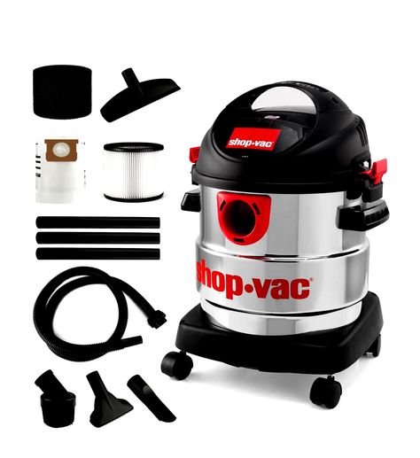 Shop Vac Stainless Attachments 9206026 Workshop Wet Dry Vac, Shop Vacuum, Stainless Steel Tanks, Shop Vac, Canister Vacuum, Wet Dry Vacuum, Garage Workshop, Wet And Dry, Vacuum Cleaner