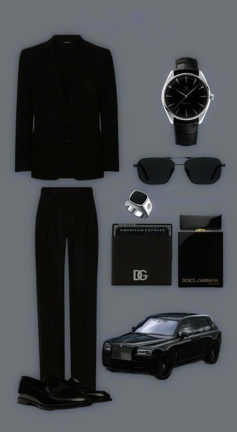 Men Luxury Outfit, Luxury Outfits Men, Black Men Suits Fashion, Classic Outfits Men, Suit Outfit Men, Black Men Suits, Mens Luxury Lifestyle, Mens Smart Casual Outfits, Classy Suits