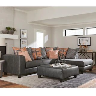 Sectionals | Nebraska Furniture Mart Contemporary Sectional, Sectional Chaise, Grey Sectional, Upholstered Sectional, Furniture Outlet, Chaise Sofa, Nebraska Furniture Mart, Outdoor Sectional Sofa, Sofa Set