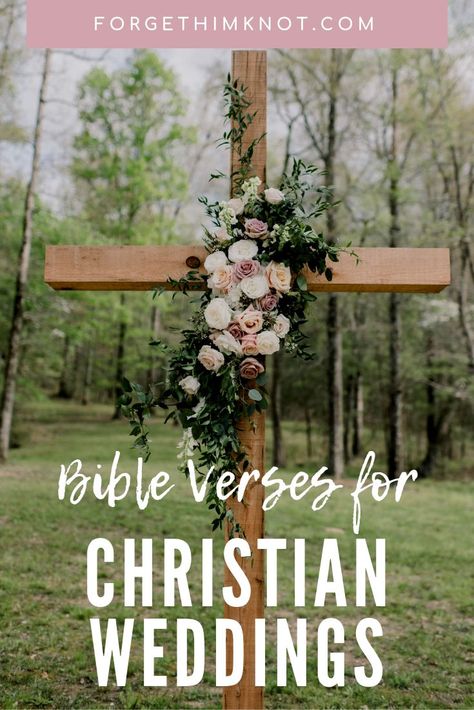 Scripture Readings For Weddings, Wedding Bible Readings, Christ Centered Wedding, Wedding Supper, Wedding Scripture, Wedding Bible Verses, Christian Wedding Cards, Christian Weddings, Christian Wedding Ceremony