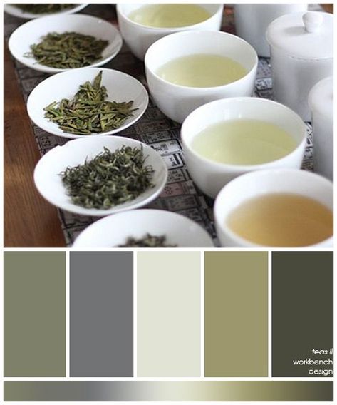 here the tones become a little stronger, a little more masculine. this palette is grounded, strong and earthy, while still allowing for a calm, zen feel. inspiration photo in my earth meditations b... Bamboo Color Palette, Tea Colour Palette, Tea Color Palette, Light Academia Color Palette, Light Academia Colors, Asian Zen Interior Design, Zen Color Palette, Urban Cafe, Tea Stand