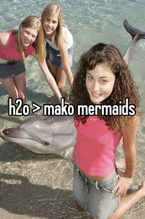 H2o Poster, Charlotte H2o, H2o Memes, H2o Mermaid Tails, Rikki H2o, H2o Mermaids, Mako Mermaids, Nostalgia Aesthetic, Mermaid Aesthetic