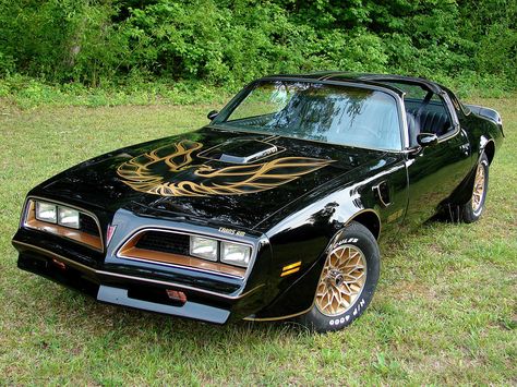 Pontiac Firebird Trans Am ...Hello 80's! This car's wearing gold eyeliner, and a whole lotta attitude to match. Firebird Car, 1978 Pontiac Trans Am, Jerry Reed, Mercedes Benz 300sl, Vintage Auto's, Pontiac Trans Am, Snowman Snow, Smokey And The Bandit, Tv Cars