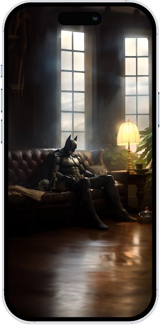 Gotham's Guardian: Batman Wallpaper Sets a Cozy Mobile Atmosphere Batcave Wallpaper, Batman Phone, Wallpaper For Phone, Batman Wallpaper, Iphone Wallpapers, Hd Wallpapers, Cool Wallpaper, Gotham, Design Crafts