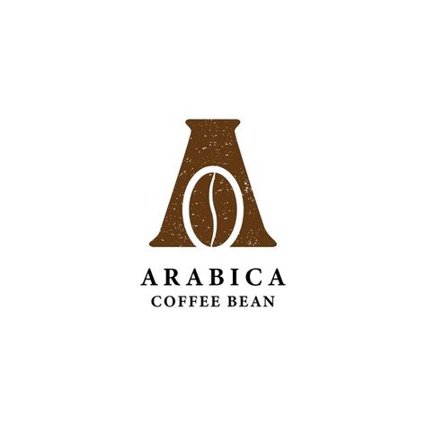 Coffee Bean Logo, Logo Design Coffee, Arabica Coffee Beans, Community Logo, Sigil Magic, Coffee Logo, Arabica Coffee, Coffee Design, Minimalist Logo Design