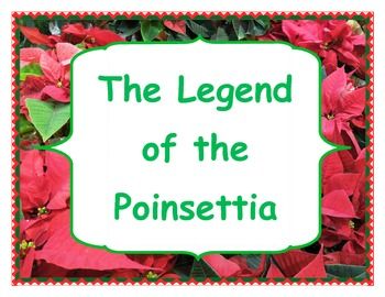 The Legend of the Poinsettia A Story Comprehension Packet Legend Of The Poinsettia, Tomie Depaola, Word Building Activities, Teaching Holidays, Fun Classroom Activities, Literacy Resources, Christmas Kindergarten, Language Arts Lessons, Holidays Around The World