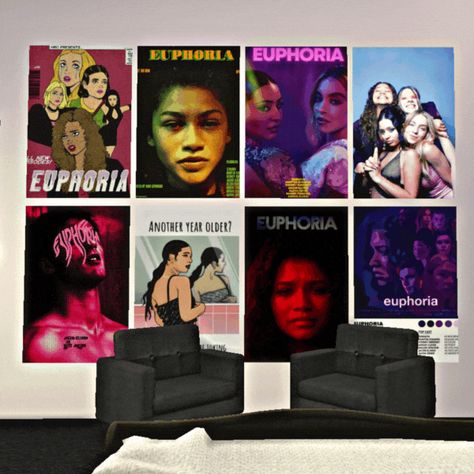 Sims 4 Urban Clutter, Sims 4 Cc Posters Decor, Sims 4 Cc Baddie Clothes, Sims 4 Posters Cc, Sims 4 Baddie Cc, Sims Baddie, Sims Furniture, Play Sims 4, The Sims 4 Pc