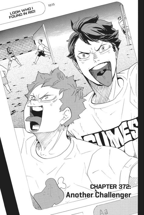 oikawa and shoyo meet in brazil 🥹 Haruichi Furudate, Oikawa Tooru, Haikyuu Wallpaper, Haikyuu Manga, Anime Drawings Tutorials, Anime Stickers, Manga Illustration, Haikyuu Anime, Haikyu!!