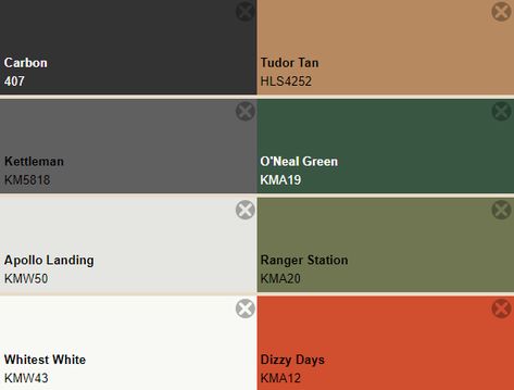 Emerald Green And Black Color Palette, Olive Green And Grey Color Palette, Equestrian Color Palette, Burnt Orange And Green Living Room, Green And Tan Bathroom, Urban Mapping, Cool Greys, Men's Bedroom, Test Pattern