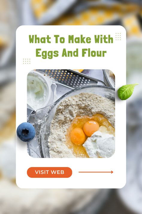 What To Make With Eggs And Flour Egg And Flour Recipes, What To Make With Flour And Eggs, Flour And Egg Recipes, What To Make With Eggs, Breakfast Recipes With Eggs, Recipes With Eggs, Egg Recipes For Breakfast, Recipes Delicious, Eggs Recipe