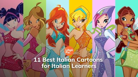 11 Best Italian Cartoons for Italian Learners [The Ultimate Guide] Italian Character, Netflix Kids, Italian Words, Watch Cartoons, Italian Culture, Learning Italian, Italian Language, Language Learners, Language Skills