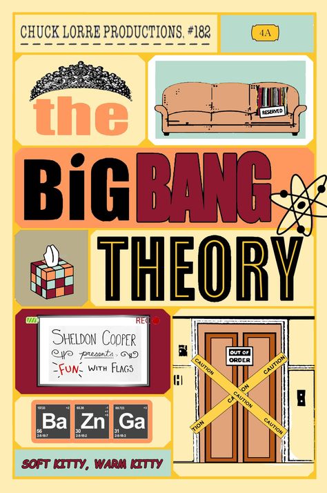 Tbbt Poster, The Big Bang Theory Aesthetic, Big Bang Theory Aesthetic, The Big Bang Theory Poster, Big Bang Theory Wallpaper, Big Bang Theory Poster, The Big Bang Theory Quotes, Big Bang Theory Cake, Bing Bang Theory