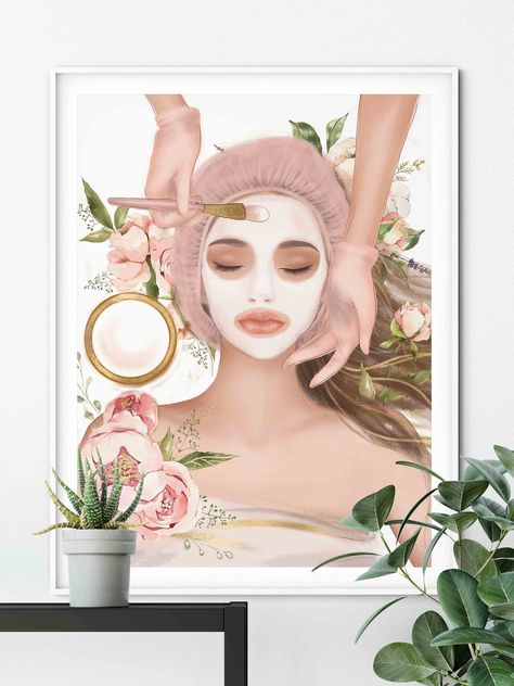 Beauty PrintCosmetic ArtSpa TreatmentBeauty Salon PrintBeauticianRelax Wellness Wall DecorFacial PrintSkin ArtFace Art This listing is for an INSTANT DOWNLOAD of the 3 prints you see aboveNO PHYSICAL PRODUCT WILL BE SHIPPEDRead more about digital downloads heres://www.etsy.com/help/article/3949 HOW TO PRINTYou can print on your own but for best resultsI suggest using premium paper and a professional printing service such as▶Nations Photo LabMpixCVS PhotoWal Beauty Salon Pictures, Clinic Art, Facial Room, Spa Art, Skin Care Pictures, Esthetician Room Decor, Salon Wall Art, Hair Salon Decor, Salon Art