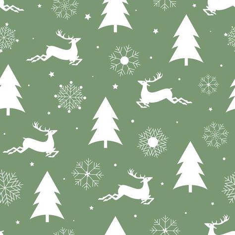 Sin fisuras patrón de navidad reno abeto... | Premium Vector #Freepik #vector #fondo #patron #navidad #arbol-navidad Paper Patterns, Block Printing Fabric, Pattern Paper, Premium Vector, Home Decor Decals, Christmas, Pattern, Fabric, Art