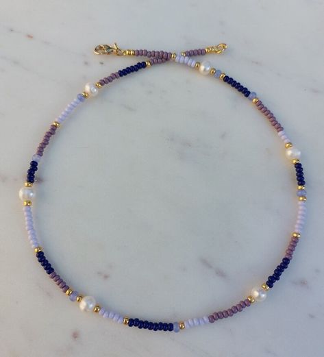 Beaded Necklace, Freshwater Pearl and Beads Necklace, Purple Necklace, Handmade Necklace, Pearl Choker, Gemstone Necklace, Christmas 2022 - Etsy Canada Purple Beaded Necklace, Purple Bead Necklace, Obx Dr, Necklace Purple, Purple Necklace, Gemstone Beaded Necklace, Beaded Jewellery, Necklace Pearl, Pearl Choker