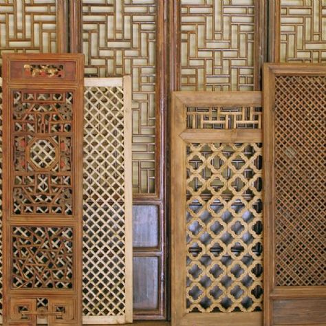 Screen Facade, Chinese Window, Chinese Room, Antique Chinese Furniture, Chinese Interior, Asian Interior, Asian Furniture, Wood Screens, Wooden Screen