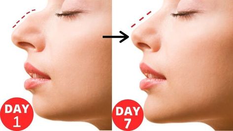 Make Nose Smaller, Nose Massage, Face Massage Anti Aging, Face Massage Techniques, Beauty Tips In Hindi, Small Nose, Slimmer Face, Chest Congestion, Face Exercises