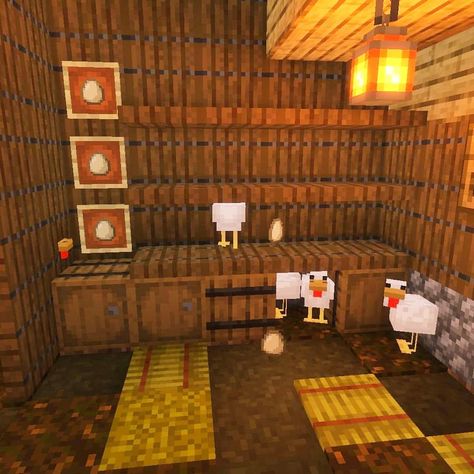 Minecraft Building Guide, Minecraft City Buildings, Minecraft Interior, Minecraft Interior Design, Minecraft Farm, Minecraft Cottage, Mc Builds, Minecraft Medieval, Minecraft Room