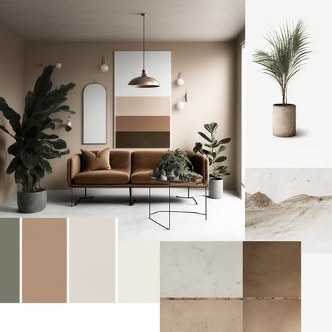 Neutral Elegant Style Interior Design Moodboard Template - Etsy Moodboard Template, Bd Design, Mood Board Interior, Interior Design Moodboard, Mood Board Template, Design Moodboard, Inspire Me Home Decor, Interior Design Mood Board, Minimal Home