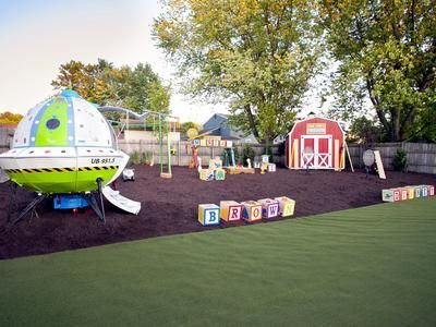 Disney Makeover, Disney Backyard, Disney Playroom, Disney House, Disney Garden, Disney Room Decor, Village Park, Build A Playhouse, Disney Rooms