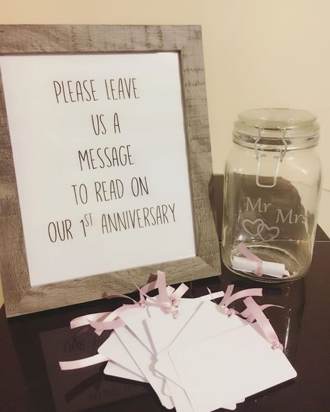 My #diywedding 1st anniversary wish jar #weddingideas #weddingdiy #guestbook #weddinganniversary Engagement Party Advice Jar, Advice Jar, Backyard Wedding Decorations, Let's Get Married, Savannah Wedding, 1st Anniversary, Jar Diy, Wedding Advice, Backyard Wedding