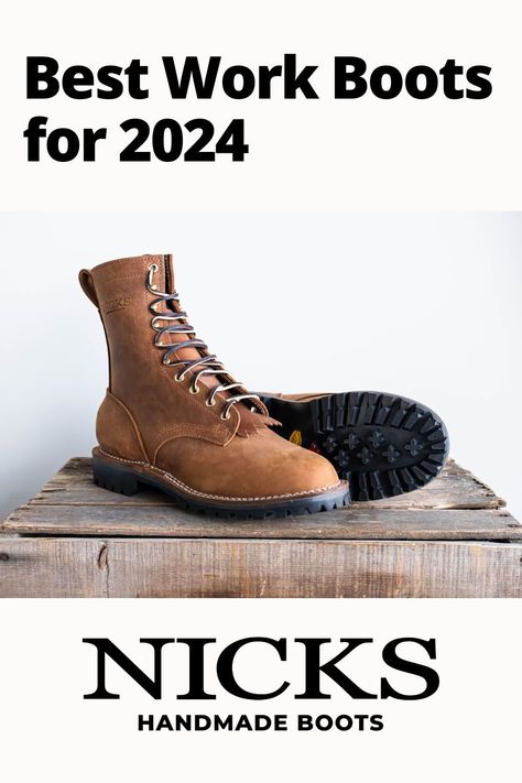 Explore 'The Best Work Boots' on Nick's Boots blog for insights on selecting the perfect pair for your needs. From durability to comfort and style, learn what makes a great work boot and how to choose the right one for your profession and lifestyle. Mens Casual Work Boots, Safety Work Boots With Impact Resistant Moc Toe, Classic Work Boots With Reinforced Moc Toe, Rugged Work Boots With Leather Lining For Workwear, Leather Work Boots With Moc Toe For Safety, Casual Leather Work Boots, Nicks Boots, Casual Work Boots, Rugged Leather-lined Moc Toe Work Boots