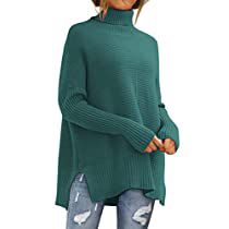 Check this out on Amazon Green Tunic, Oversized Turtleneck Sweater, Oversized Turtleneck, Oversized Tunic, Long Pullover, Cozy Pullover, Womens Turtleneck, Knitted Pullover Sweaters, Tunic Sweater