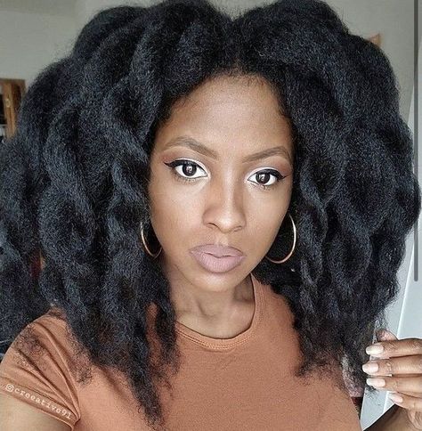 Thick Natural Hair, Cabello Afro Natural, Black Hair Growth, Protective Hairstyles For Natural Hair, Twist Ponytail, Natural Hair Beauty, Natural Hair Styles Easy, Celebrity Hair Stylist, Long Natural Hair